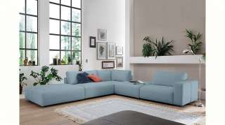 GALLERY M Ecksofa »Lucia«, in vielen Qualitäten und 4 verschieden Nähten