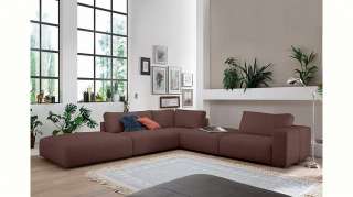 GALLERY M Ecksofa »Lucia«, in vielen Qualitäten und 4 verschieden Nähten