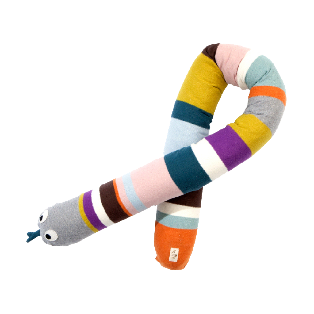 ferm LIVING - Mr. Snake Kissen - indoor