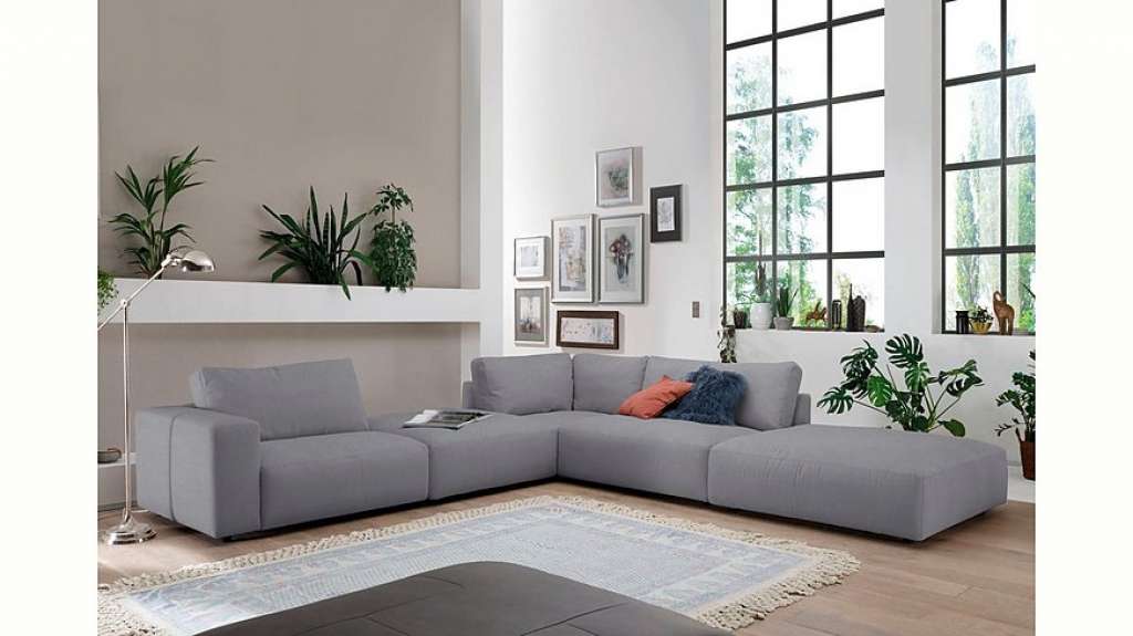 GALLERY M Ecksofa »Lucia«, in vielen Qualitäten und 4 verschieden Nähten