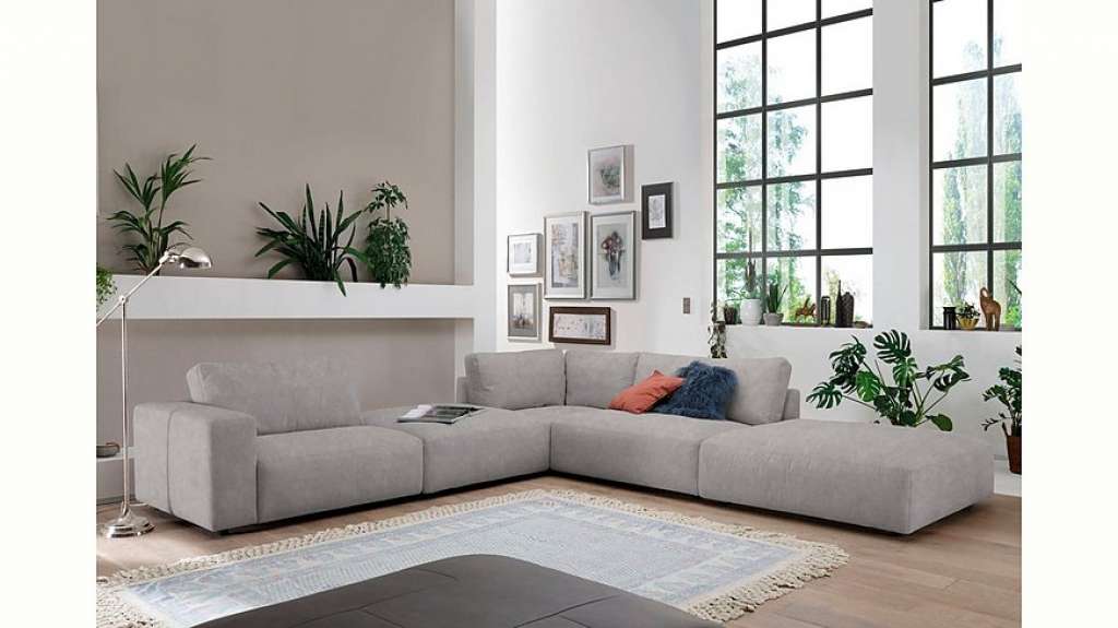 GALLERY M Ecksofa »Lucia«, in vielen Qualitäten und 4 verschieden Nähten
