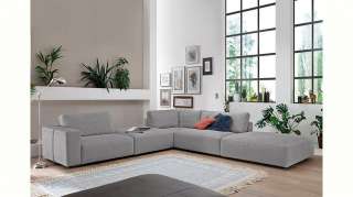 GALLERY M Ecksofa »Lucia«, in vielen Qualitäten und 4 verschieden Nähten