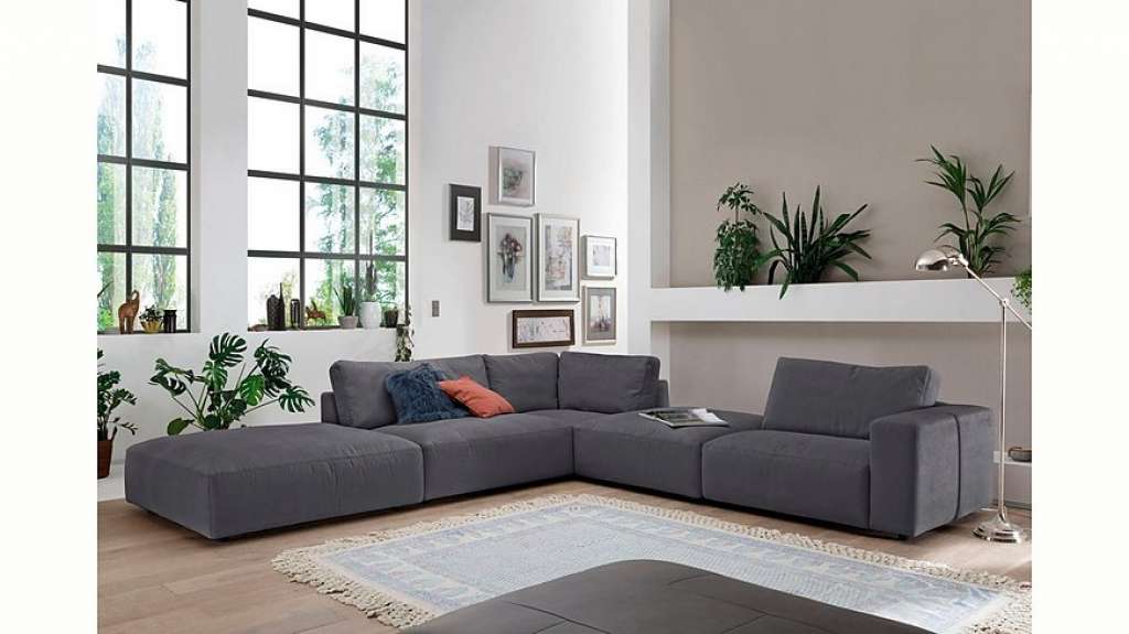 GALLERY M Ecksofa »Lucia«, in vielen Qualitäten und 4 verschieden Nähten