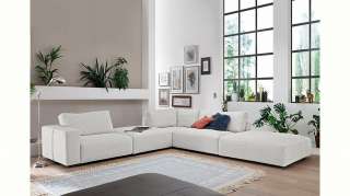 GALLERY M Ecksofa »Lucia«, in vielen Qualitäten und 4 verschieden Nähten