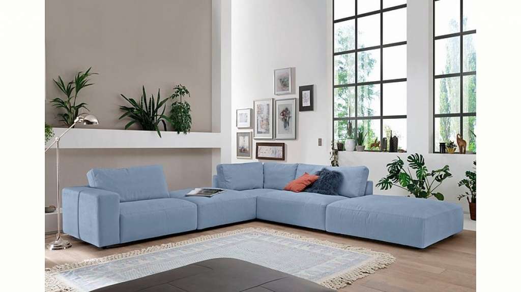 GALLERY M Ecksofa »Lucia«, in vielen Qualitäten und 4 verschieden Nähten