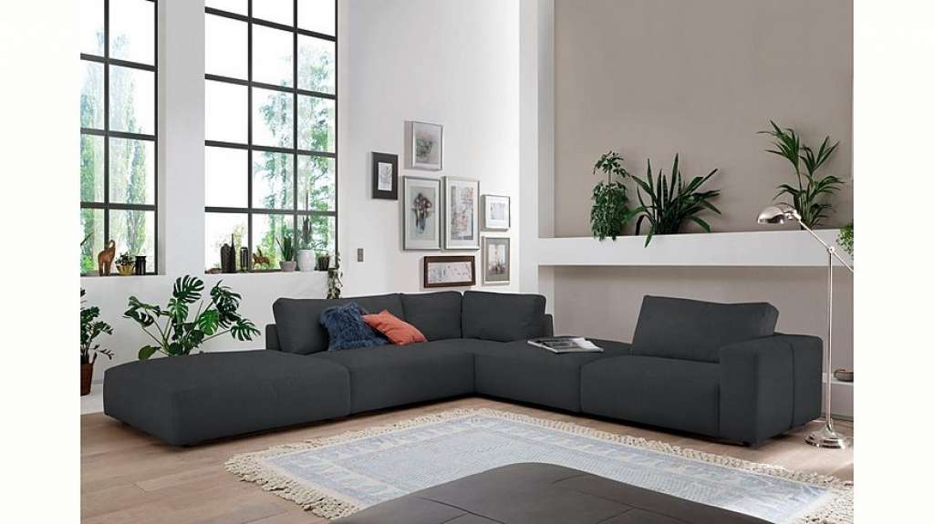 GALLERY M Ecksofa »Lucia«, in vielen Qualitäten und 4 verschieden Nähten