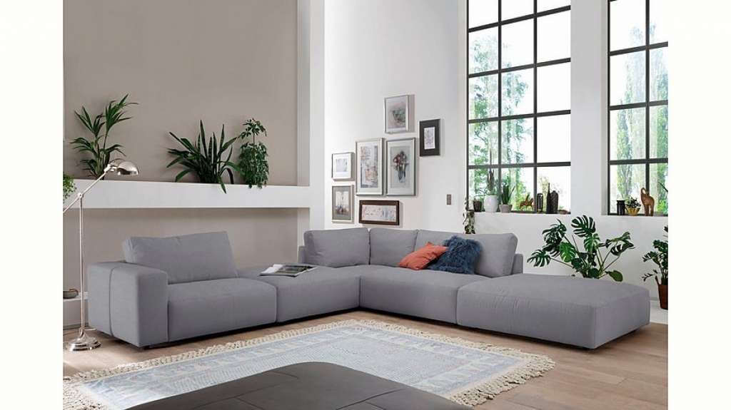 GALLERY M Ecksofa »Lucia«, in vielen Qualitäten und 4 verschieden Nähten
