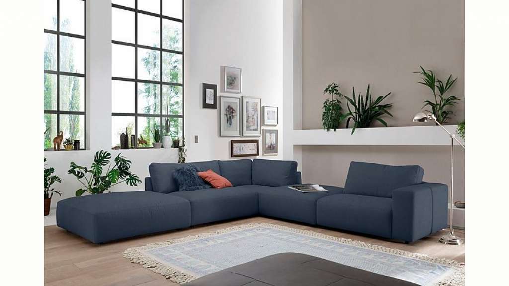 GALLERY M Ecksofa »Lucia«, in vielen Qualitäten und 4 verschieden Nähten