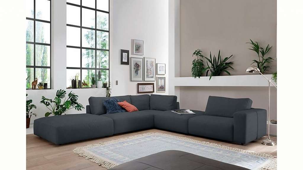 GALLERY M Ecksofa »Lucia«, in vielen Qualitäten und 4 verschieden Nähten