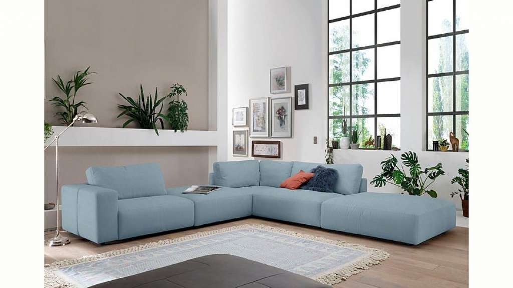 GALLERY M Ecksofa »Lucia«, in vielen Qualitäten und 4 verschieden Nähten