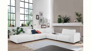 GALLERY M Ecksofa »Lucia«, in vielen Qualitäten und 4 verschieden Nähten
