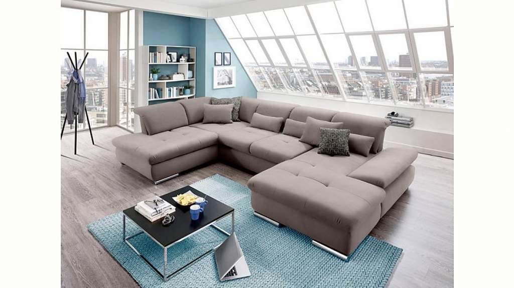 set one by Musterring Wohnlandschaft »SO4100«, Ottomane wahlweise links oder rechts bestellbar, wahlweise mit Bettfunktion