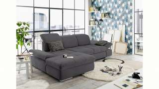 set one by Musterring Ecksofa »SO4100«, Recamiere links oder rechts, wahlweise mit Bettfunktion