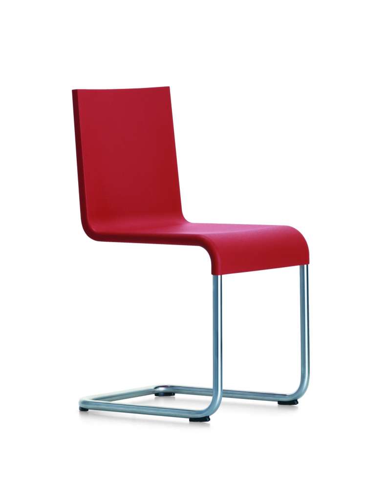 Vitra - .05 Stuhl - signalrot - indoor