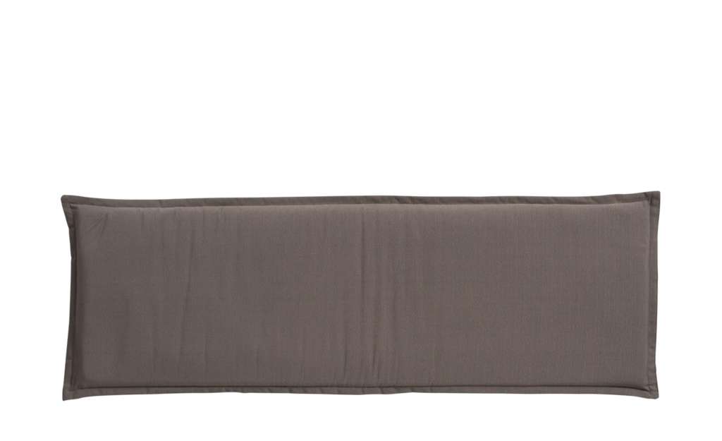 GO-DE Dreisitzer-Bankauflage  Torba ¦ grau ¦ garngefärbtes Uni, 60% Baumwolle, 40% Polyester ¦ Maße (cm): B: 46 H: 6 Garten > Auflagen & Kissen > Sonstige Sitzkissen - Höffner