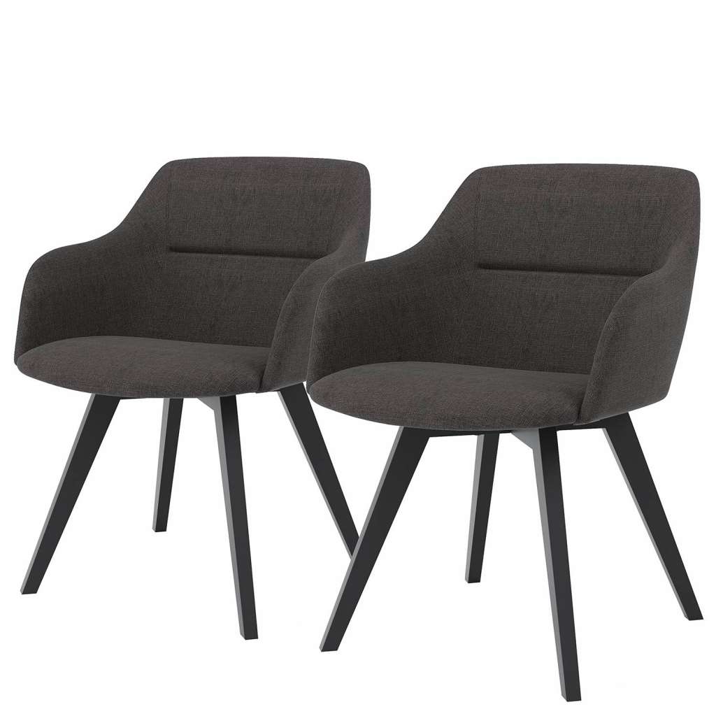home24 Armlehnenstuhl Sofia I (2er-Set)