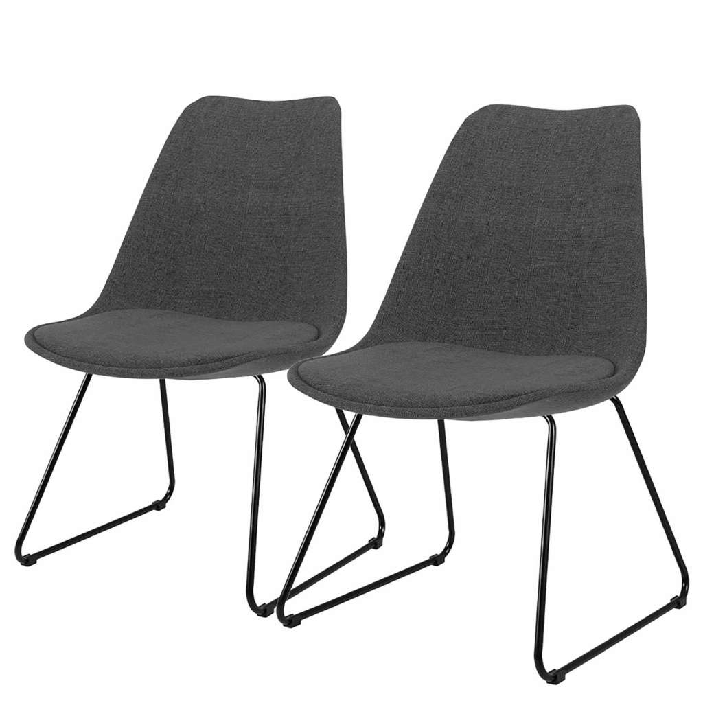 home24 Polsterstuhl Gina II (2er-Set)