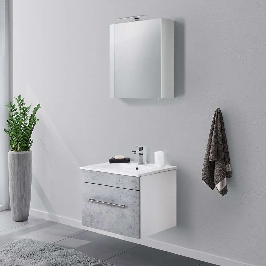 home24 Badezimmerset Viva IV (2-teilig)