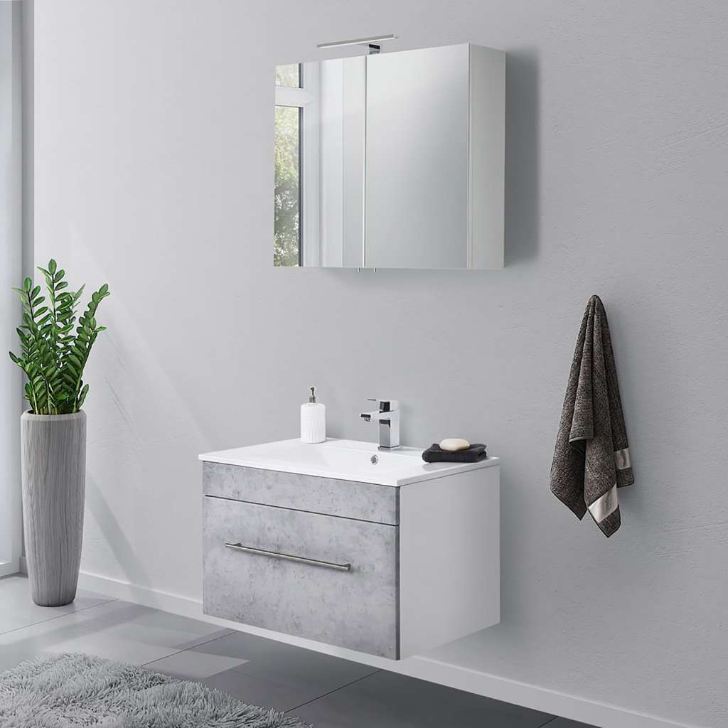 home24 Badezimmerset Viva V (2-teilig)