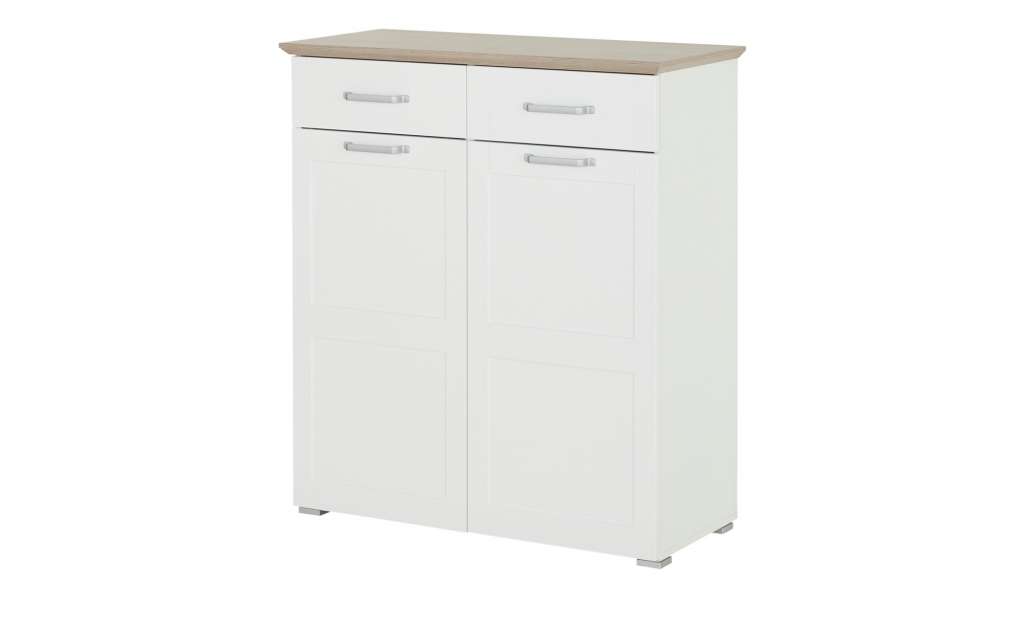 uno Schuhschrank  Baltimore ¦ weiß ¦ Maße (cm): B: 89 H: 105 T: 40 Garderoben & Kleiderstangen > Schuhschränke - Höffner