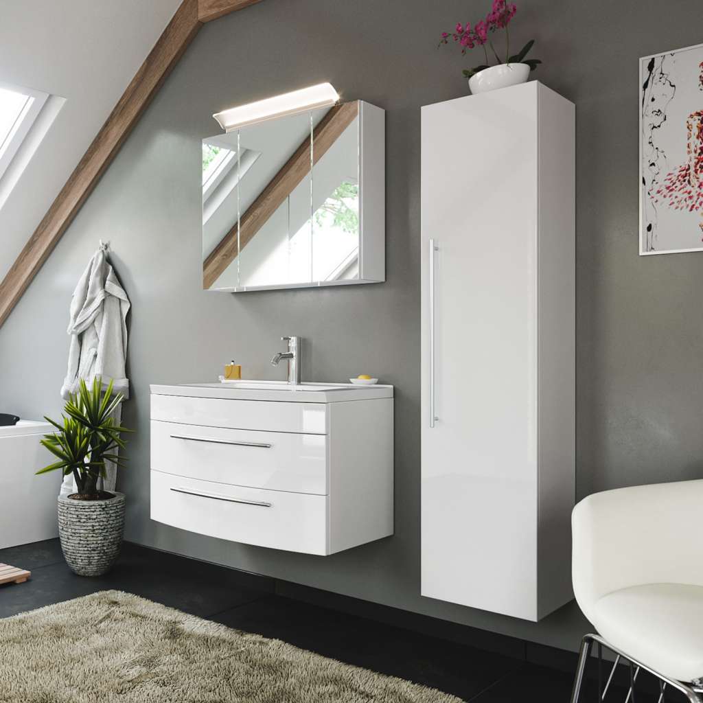home24 Badezimmerset Luna II (3-teilig)