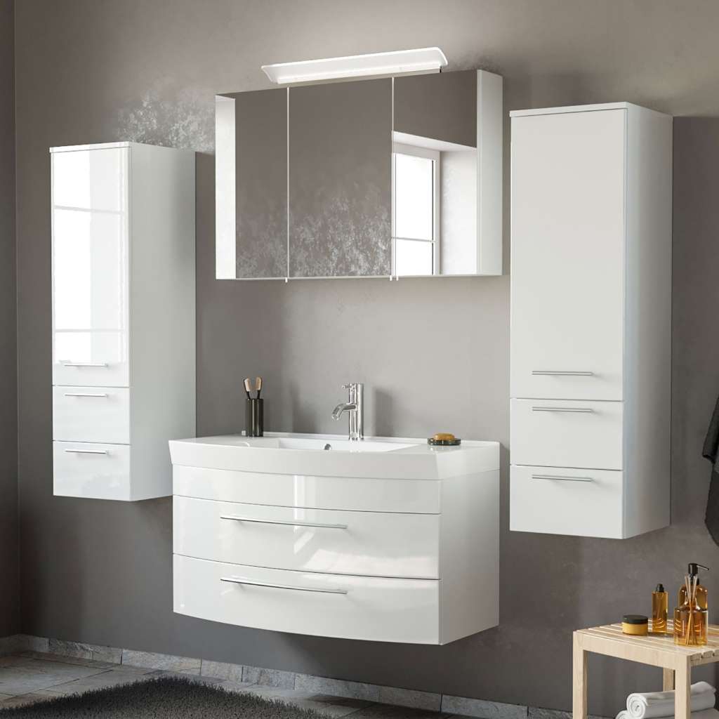 home24 Badezimmerset Luna IV (4-teilig)