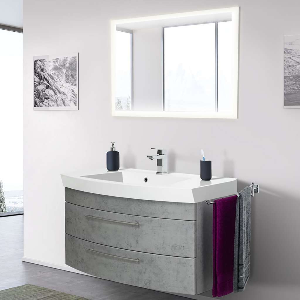 home24 Badezimmerset Luna I (2-teilig)