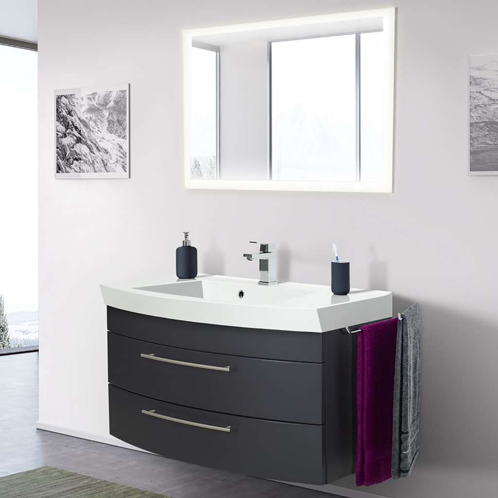 home24 Badezimmerset Luna I (2-teilig)
