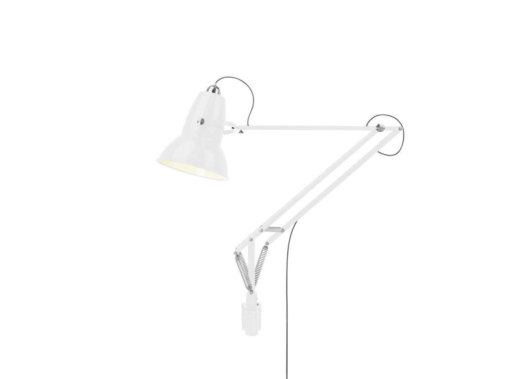 Anglepoise - Original 1227™ Giant Wandleuchte, montierbar Outdoor -  hochglänzend alpinweiß - indoor