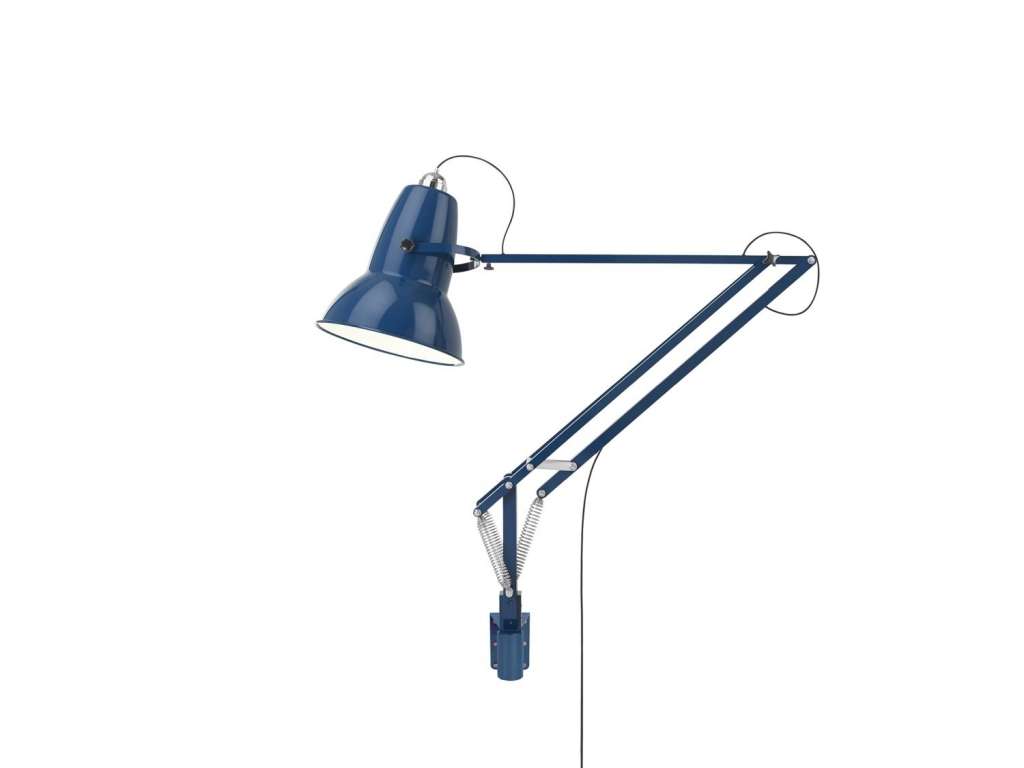 Anglepoise - Original 1227™ Giant Wandleuchte, montierbar Outdoor -  hochglänzend marineblau - indoor