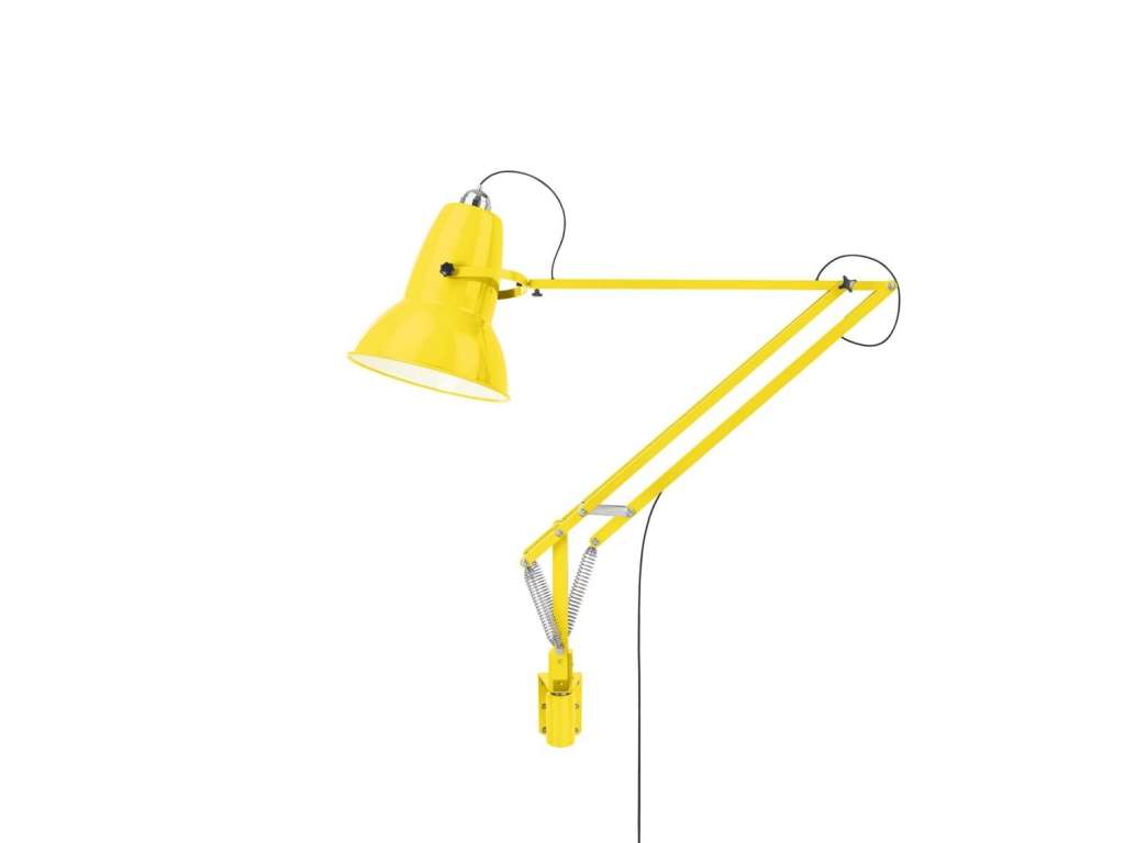 Anglepoise - Original 1227™ Giant Wandleuchte, montierbar Outdoor -  hochglänzend zitronengelb - indoor
