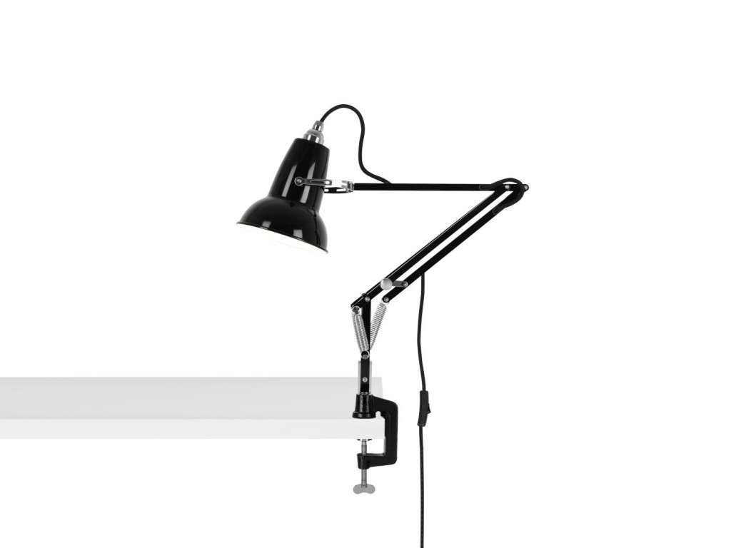 Anglepoise - Original 1227™ Mini Schreibtischleuchte mit Tischklemme -  jet schwarz - indoor