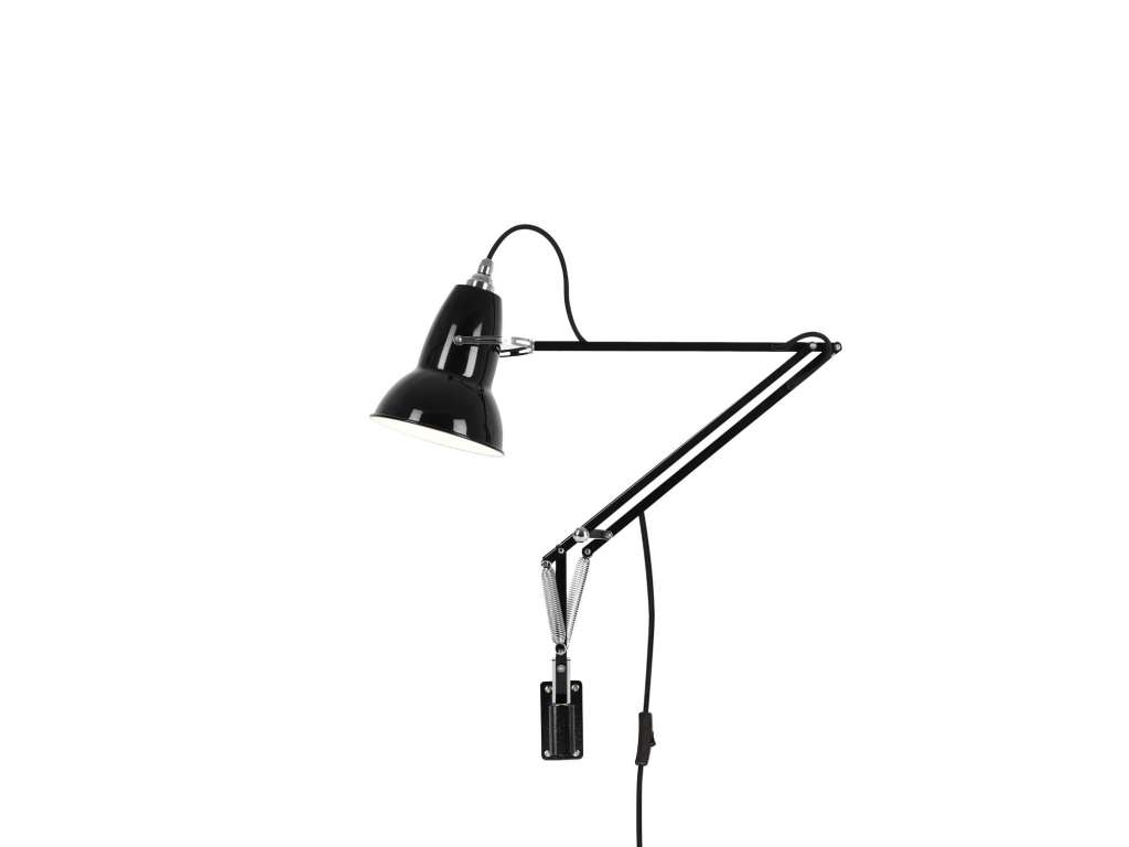 Anglepoise - Original 1227™ Wandleuchte, montierbar Lamp -  jet schwarz - indoor