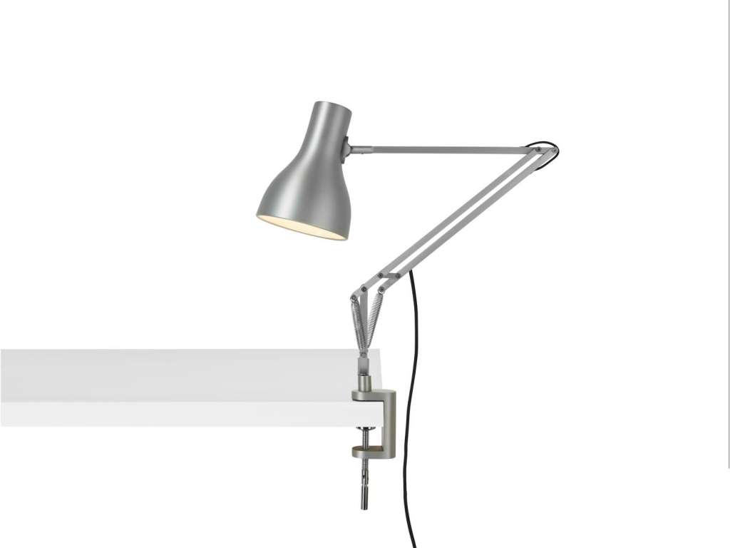 Anglepoise - Type 75™ Schreibtischleuchte -  gebürstetes Aluminium  - mit Tischklemme - indoor