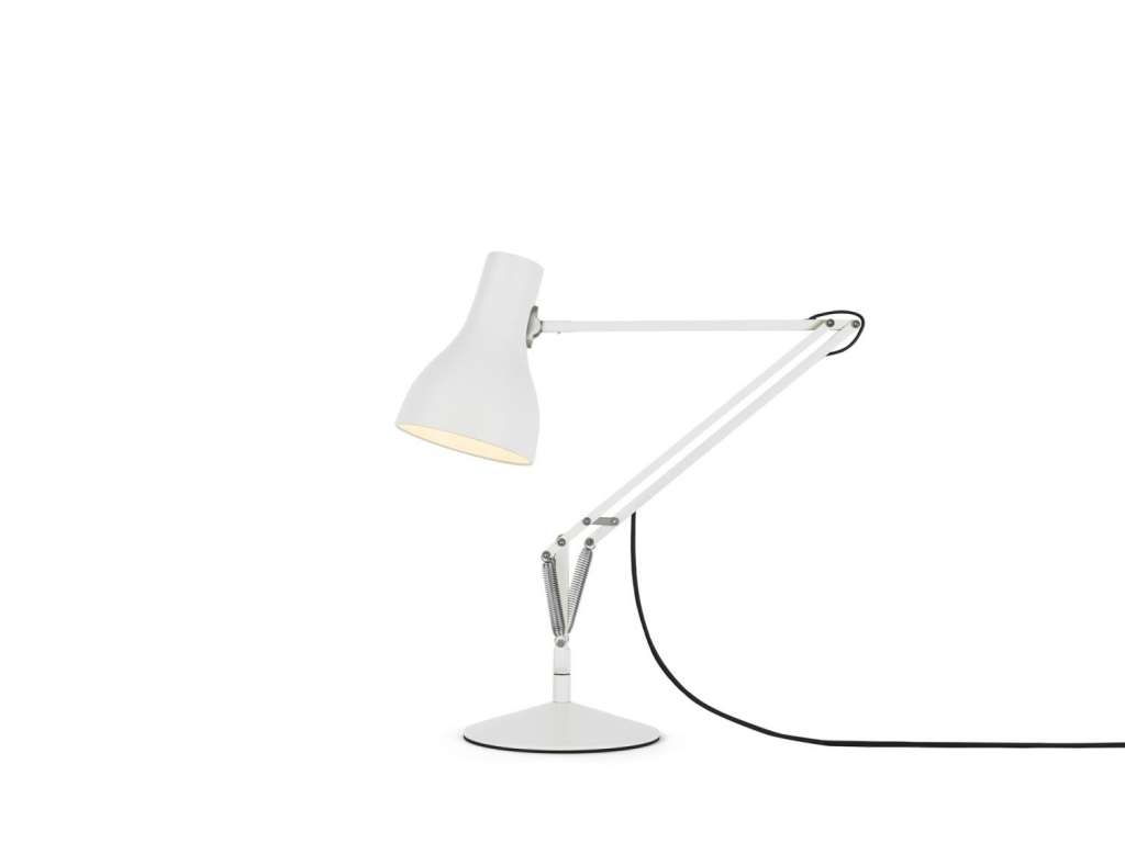 Anglepoise - Type 75™ Schreibtischleuchte - LED - alpinweiß - mit Fuß - indoor