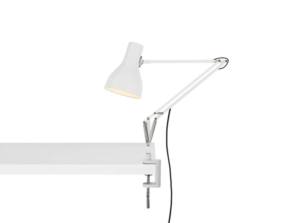 Anglepoise - Type 75™ Schreibtischleuchte - LED - alpinweiß - mit Tischklemme - indoor