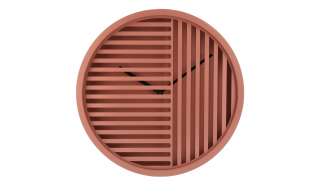 Wanduhr ¦ rosa/pink ¦ Maße (cm): H: 4,8 Ø: 30.4 Dekoration > Uhren & Wetterstationen - Höffner