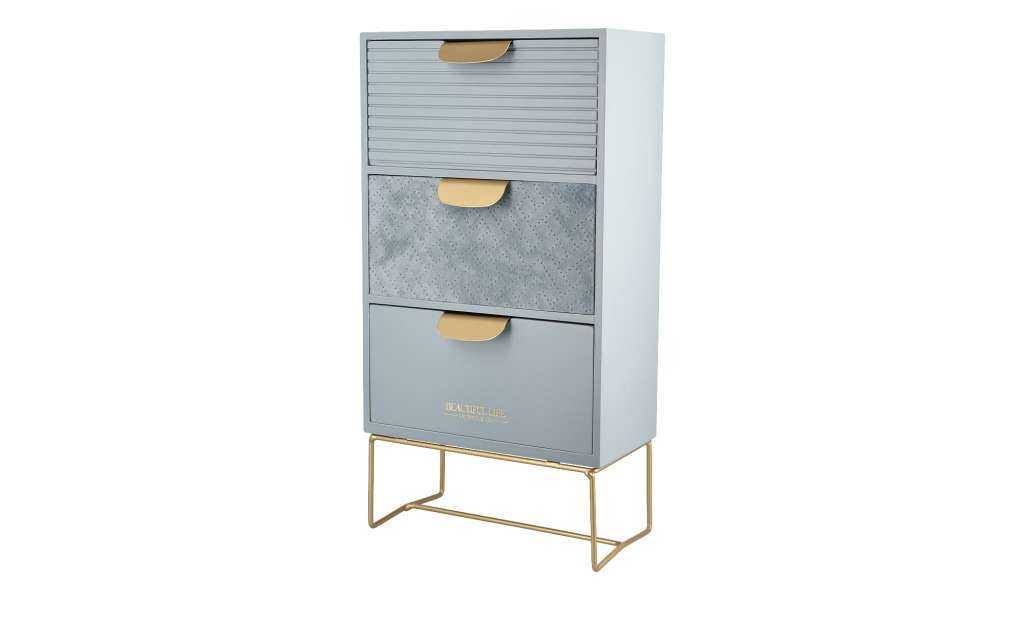 Mini-Kommode ¦ blau ¦ Maße (cm): B: 20 H: 37,5 T: 11,5 Kommoden & Sideboards > Kommoden - Höffner