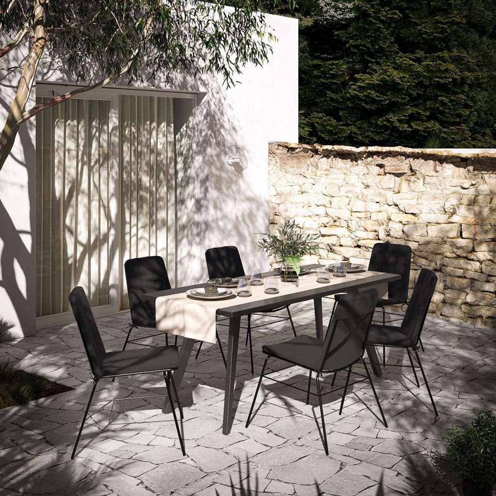 home24 Gartenstuhl Lizy I (2er-Set)