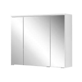 Badspiegelschrank in Weiß 3-türig