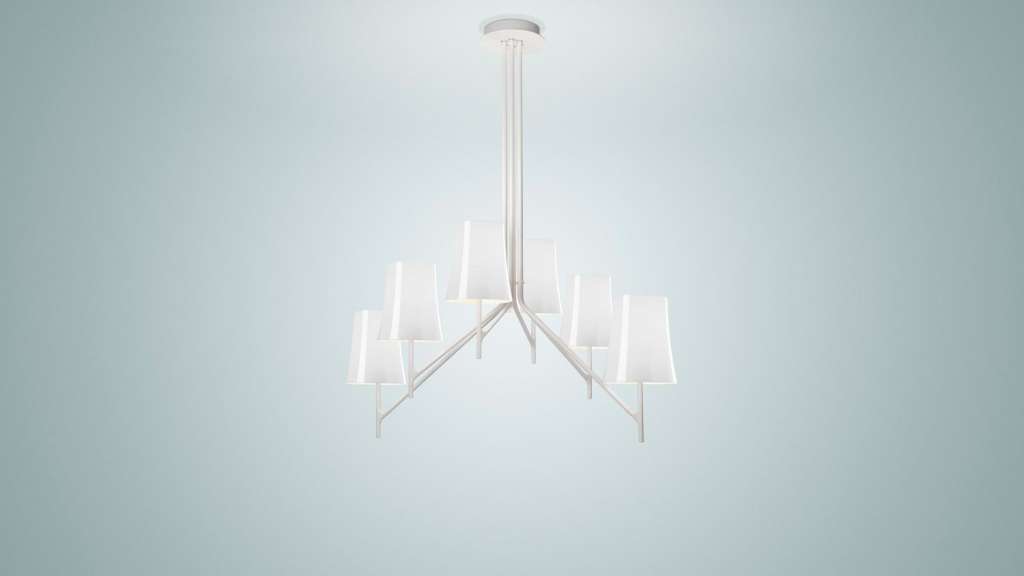 Foscarini - Birdie 9 Deckenleuchte Weiss - indoor