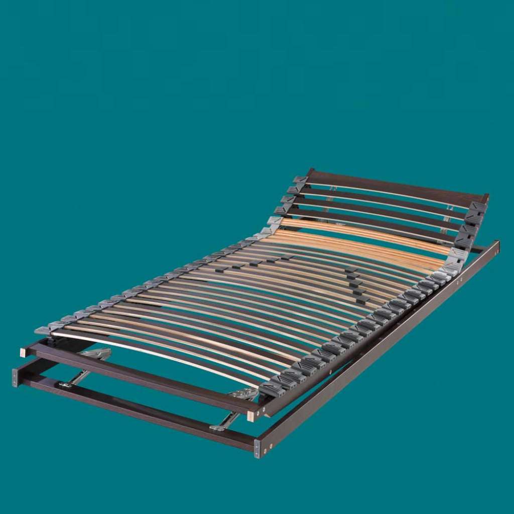 Lattenrost mit 2 Motoren 5-Zonen-Stützsystem
