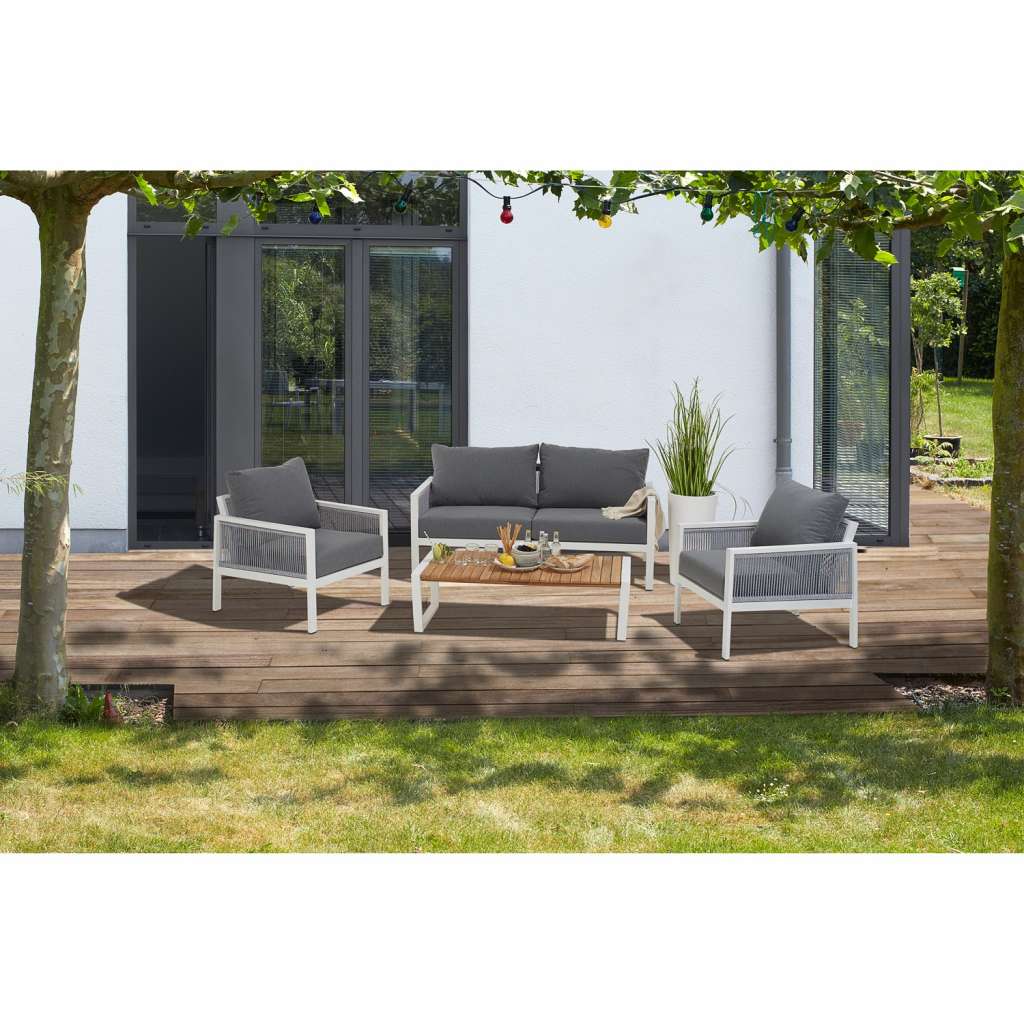 home24 Loungeset Varina (4-teilig)