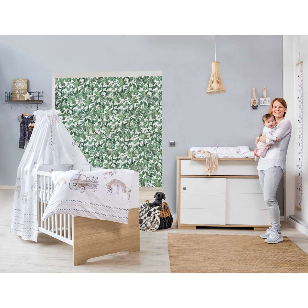 home24 Kinderzimmer-Set Slide Oak (2-teilig)