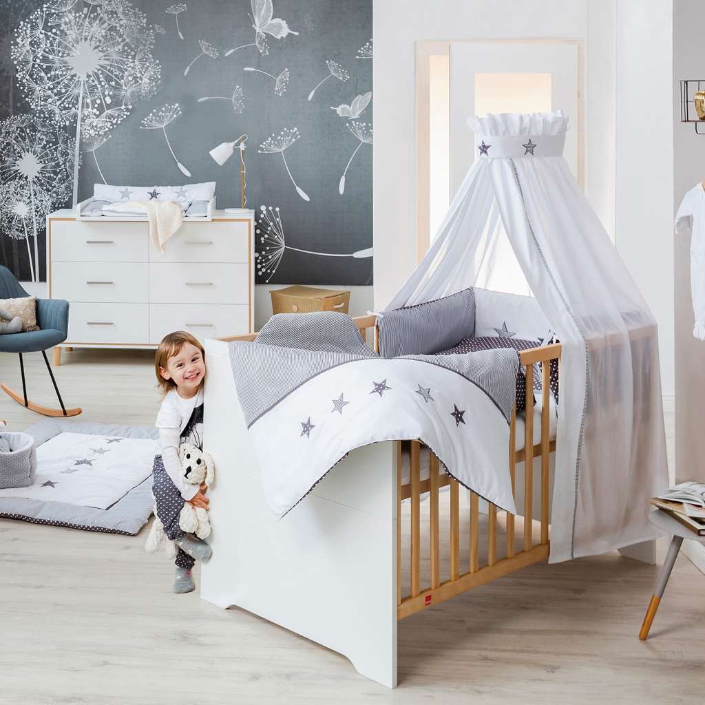 home24 Kinderzimmer-Set Coco White (2-teilig)