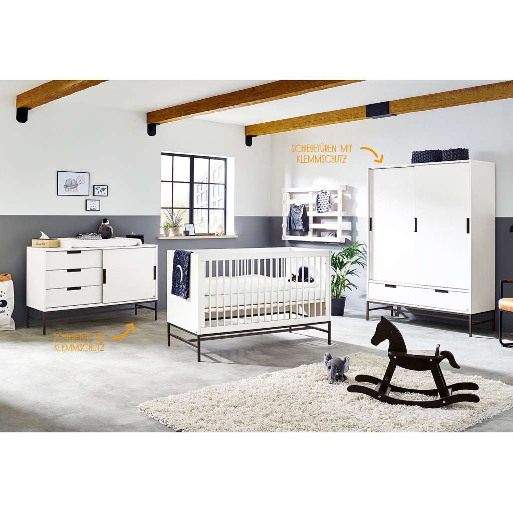home24 Kleiderschrank Steel