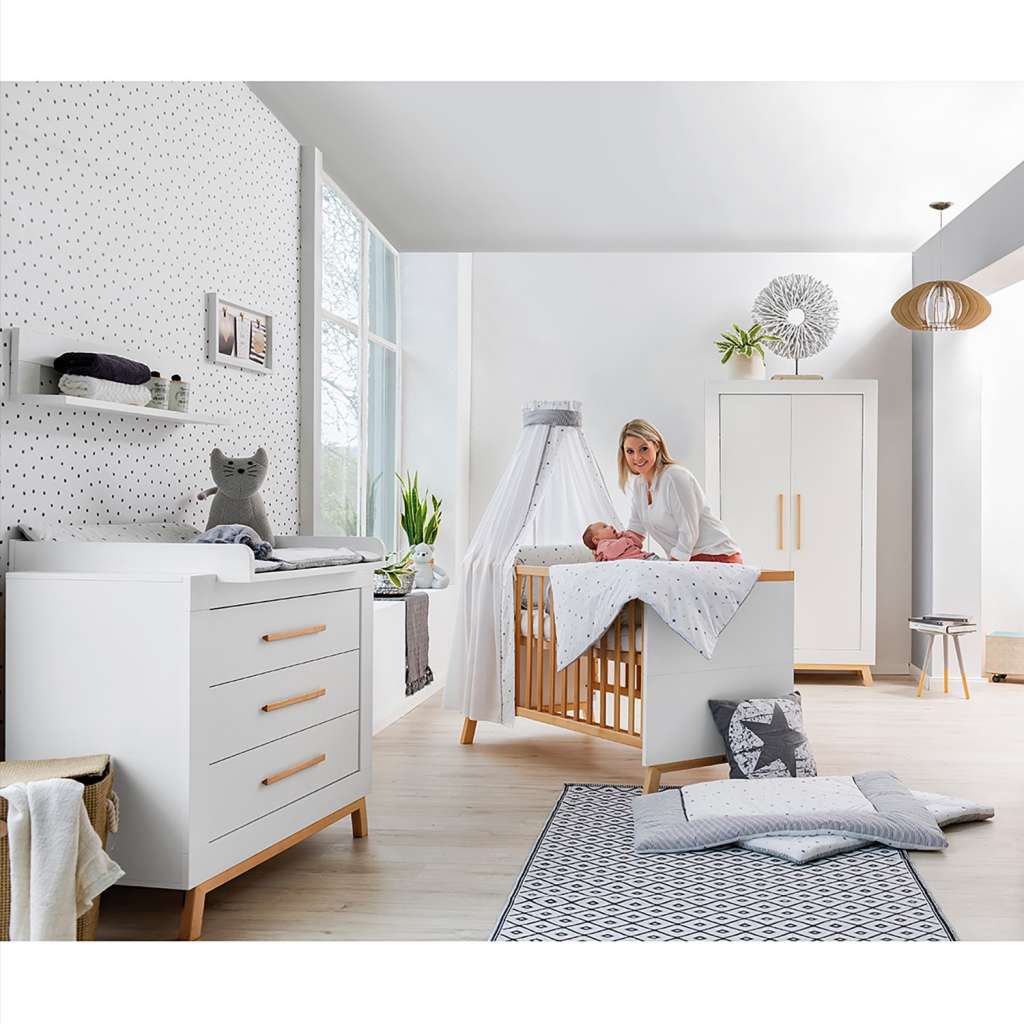 home24 Drehtuerenschrank Miami White