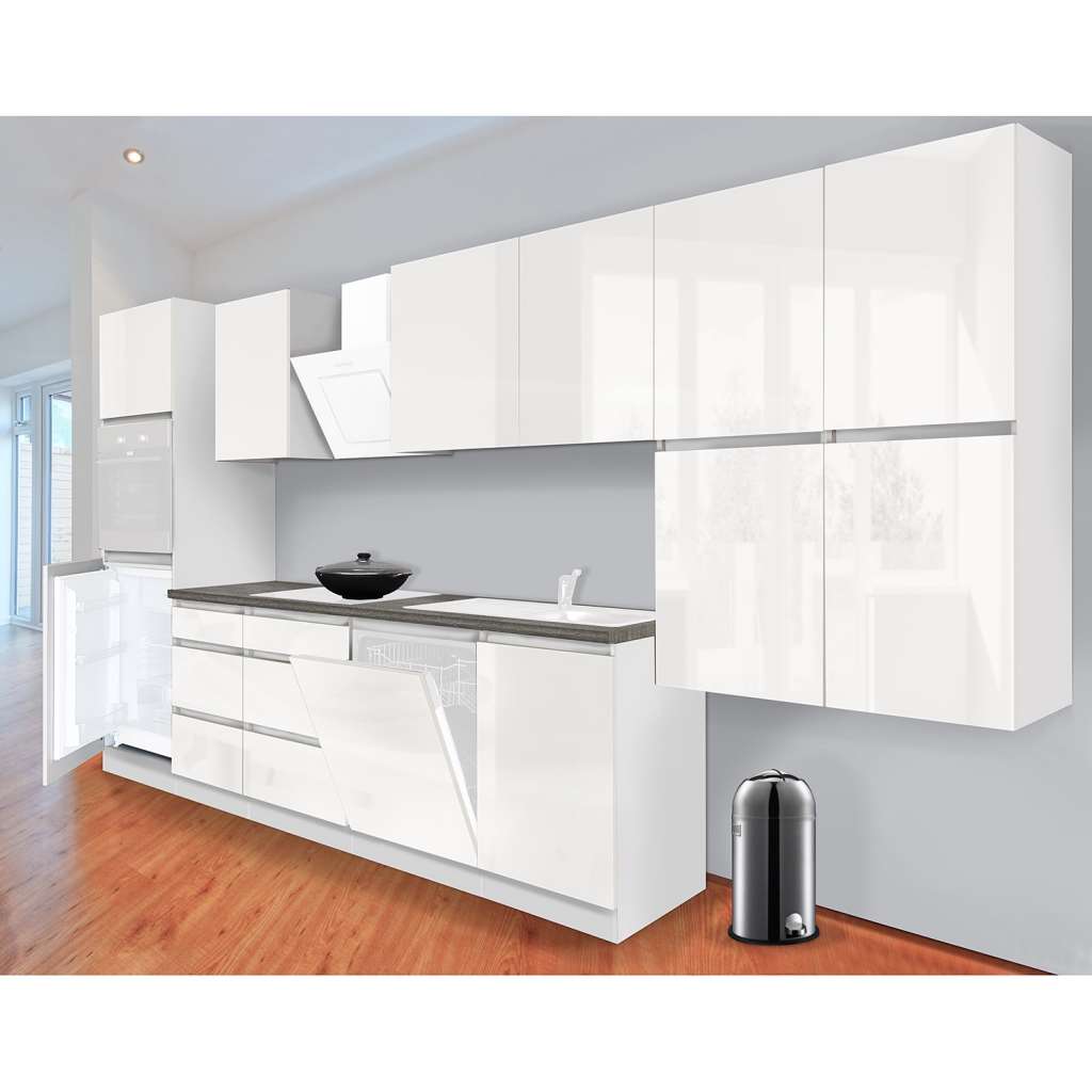 home24 Kuechenzeile Melano VI (9-teilig)