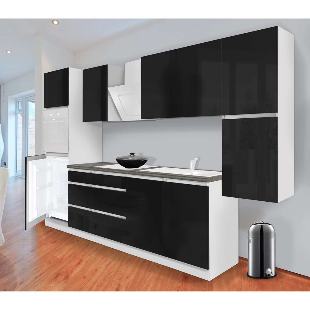 home24 Kuechenzeile Melano III (9-teilig)