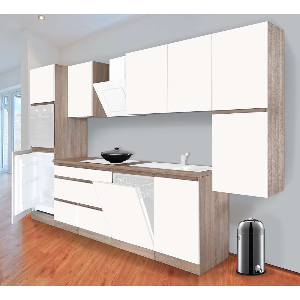 home24 Kuechenzeile Melano IV (10-teilig)